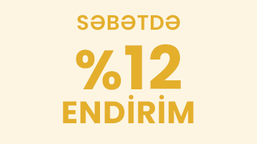  Seçilmiş Məhsullara 12% Endirim 