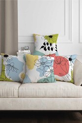 Abstract Tropical 4'lü Yastıq Üzü901 - Markaev