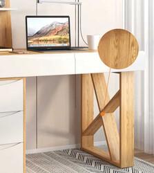 Across Çalışma Masası - Meşə/Ağ - Modev (1)