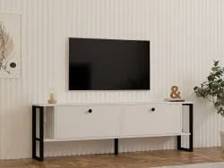 Ahu Tv Stend - Ağ 