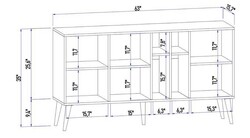 Alaca Konsol, 3 Qapılı, 160 Cm - 7