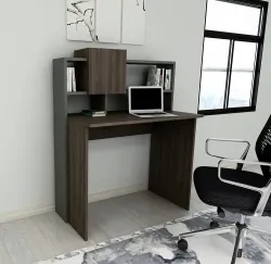 Almonde Çalışma Masası - Cəviz/Antrasit - 2
