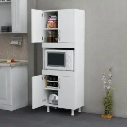 Alya Çox Məqsədli Dolab - Ağ - Arneto (1)