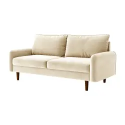 Alyera 2 Yerli Divan - Krem - Decore Mobilya (1)