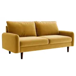 Alyera 2 Yerli Divan - Xardal - Decore Mobilya (1)