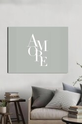 AMORE Kanvas Tablo - Markaev