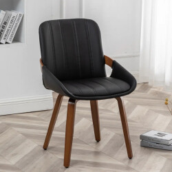 Ares Stul Dəri - Qara - Mobella