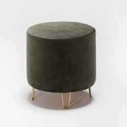 Asmara Demir Ayaqlı Pufik Koyu Haki 22 - Evdebiz