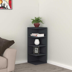 Avilu Kitab Rəfi - Antrasit - Modev (1)