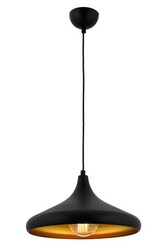 Siyah Boyalı Modern Çilçıraq E27 Metal 36cm - 1