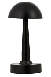 Siyah Boyalı Masa Lampası LED Metal Pleksi 12cm - 1