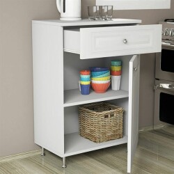 Bade Çox Məqsədli Dolab - Ağ - Modev (1)