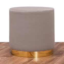 Barok Prinç Metal Pufik Krem 4 - Evdebiz