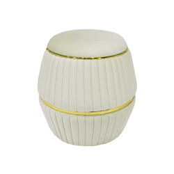 Barrel Gold Pufik - Ağ - Zemhome (1)