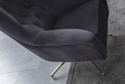 Barselona Kreslo- Antrasit - Eymense (1)