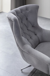 Barselona Kreslo - Gri - Eymense (1)