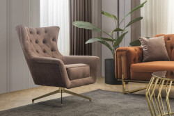 Barselona Kreslo - Kahve - Eymense