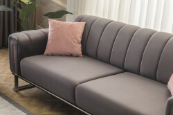 Barselona Divan Dəsti 3+3+1 - Pembe - Eymense (1)