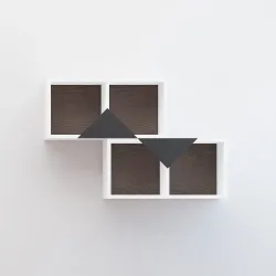 Begonvil Divar Rəfi - Cəviz - Decoroom Collection (1)