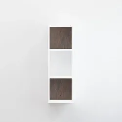 Begonya 2 Divar Rəfi - Cəviz - Decoroom Collection (1)