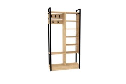 Begonya Asılqanlı Dəhliz Dolabı - Meşə - Decoroom Collection (1)