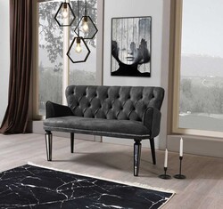 Belinda İki Yerli Divan Antrasit - Vistaso Concept