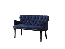 Belinda İki Yerli Divan Lacivert - Vistaso Concept