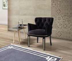 Belinda Kreslo Siyah - Vistaso Concept