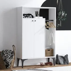 Bella Çox Məqsədli Dolab - Ağ - Modev (1)