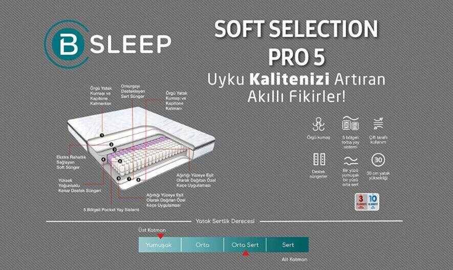 Bellona Soft Selection Pro 5 Yatak İki Nəfərlik - 2