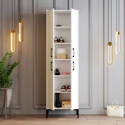 Berlin A Ayaqqabı Dolabı - Ağ - Modev (1)