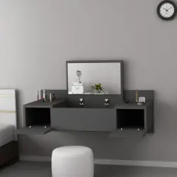 Bertus Makiyaj Masası - Antrasit - Monteme (1)