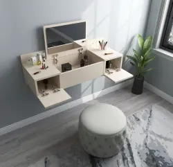 Bertus Makiyaj Masası - Bej - Monteme (1)