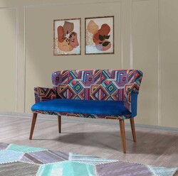 Bienvelle İki Yerli Divan Mavi - Vistaso Concept