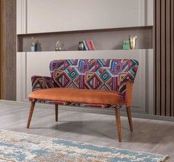 Bienvelle İki Yerli Divan Turuncu - Vistaso Concept