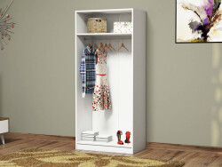 Bismak Sadə Dolab -Ağ - Modev