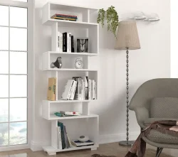 Blok Kitab Rəfi - Ağ - 1