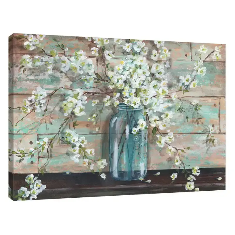 Blossoms Flower Kətan Tablo TB1326 - 3