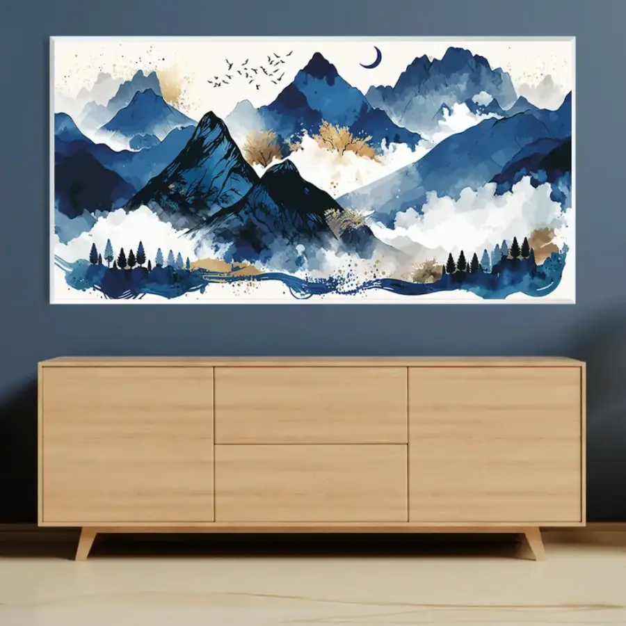 Blue Mountain Kətan Tablo TB2136 - 2