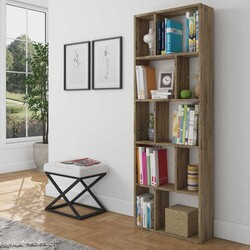 Buket 10 Gözlü Kitab Rəfi - Evdebiz