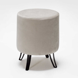 Carmen Demir Ayaqlı Pufik Krem 4 - Evdebiz