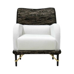 Chester Berjer Kreslo - Ağ - Zemhome (1)