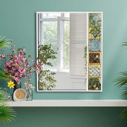 Çini Güzgü 50 cm * 60 cm - Belgrad - Bluecape