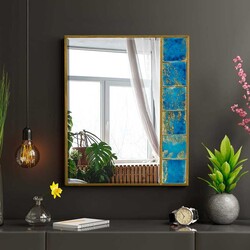 Çini Güzgü 50 cm * 60 cm - Napoli - Bluecape