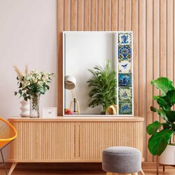 Çini Güzgü 50 cm * 60 cm - Selanik - Bluecape