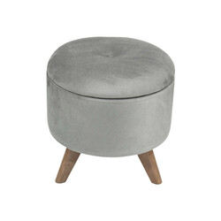 Clara Sandıqlı Pufik - Tünd Boz - Zemhome (1)