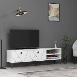 Clara Tv Stend - Ağ 