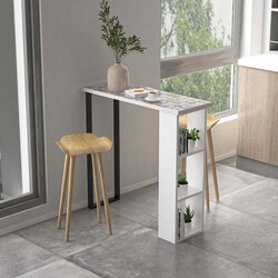 Daisy Mətbəx Adası 92 cm * 32 cm - Beyaz - Bluecape