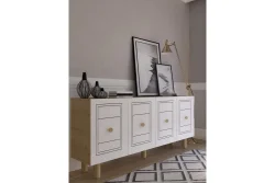 Dariod Bohem Konsol, 4 Qapılı - Meşə/Ağ - 2