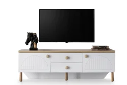 Dejavu Tv Stend - Ağ - 2